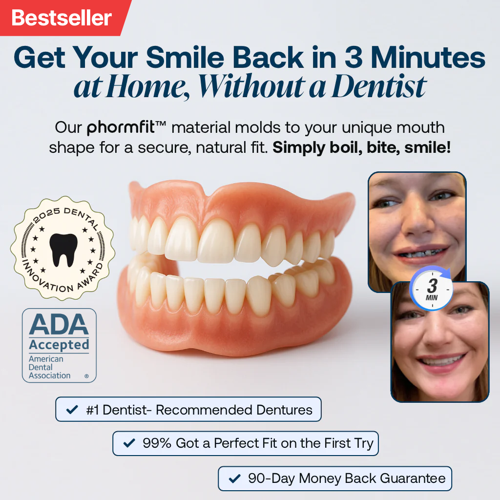 Lab Quality Self-Fitting Full Custom Dentures