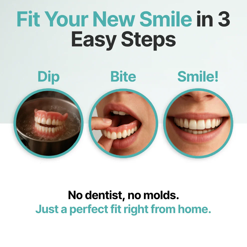 TrueEase™ Custom-Fit Full Functional Dentures - Trueease