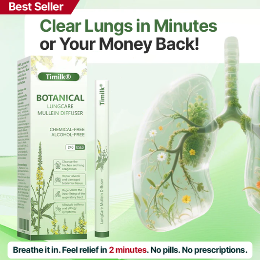 Timilk® Botanical LungCare Mullein Diffuser