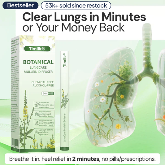 Timilk® Botanical LungCare Mullein Diffuser